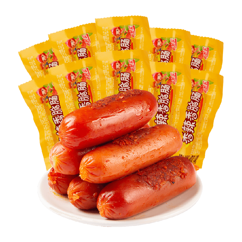 双汇香辣热狗肠即食40g*10支