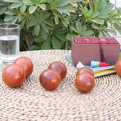 Деревянные шарики для медитации Baoding