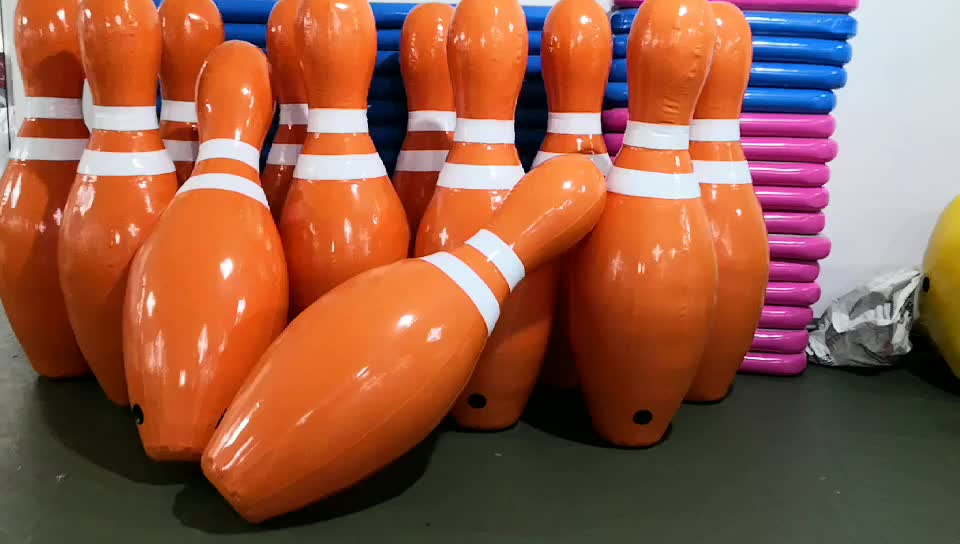 life size inflatable bowling pins
