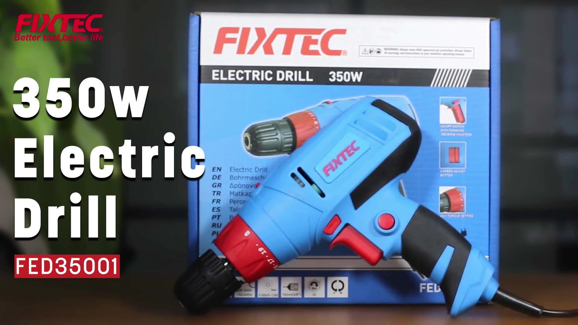 Fixtec Portable 10mm Electric Hand Drill Machine Price Mini Pcb Drill