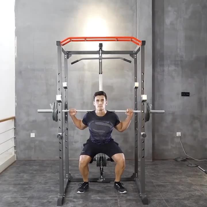 Multifunctional Fitness Equipment Strength Training Power Rack Cage