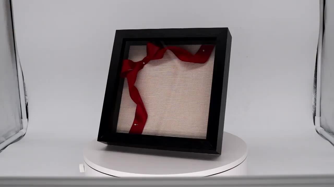 Wholesale Customized Window Box 8 By 10 Wooden Deep 3d Acrylic Wall Shadow Box Picture Frame