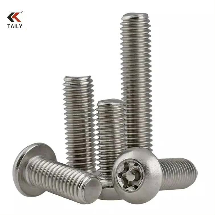 Cheese Head Torx Screw Stainless Steel Six Lobe Torx Head Tamper Proof