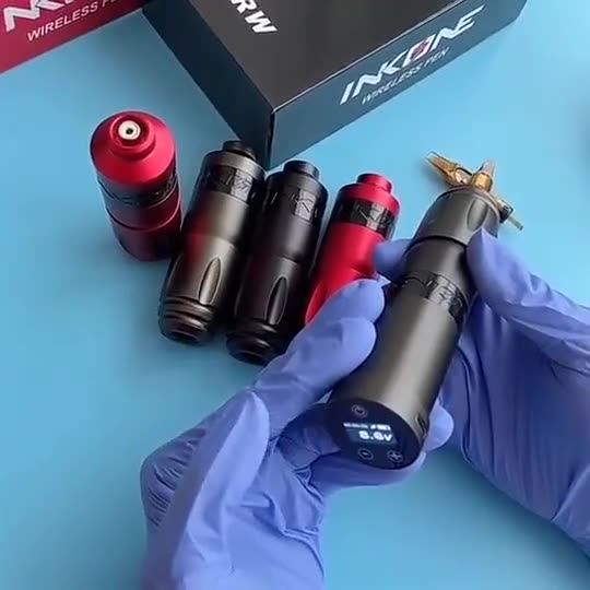 Mini Rocket Tattoo Machine Set Japan Motor Wireless Tattoo Pen