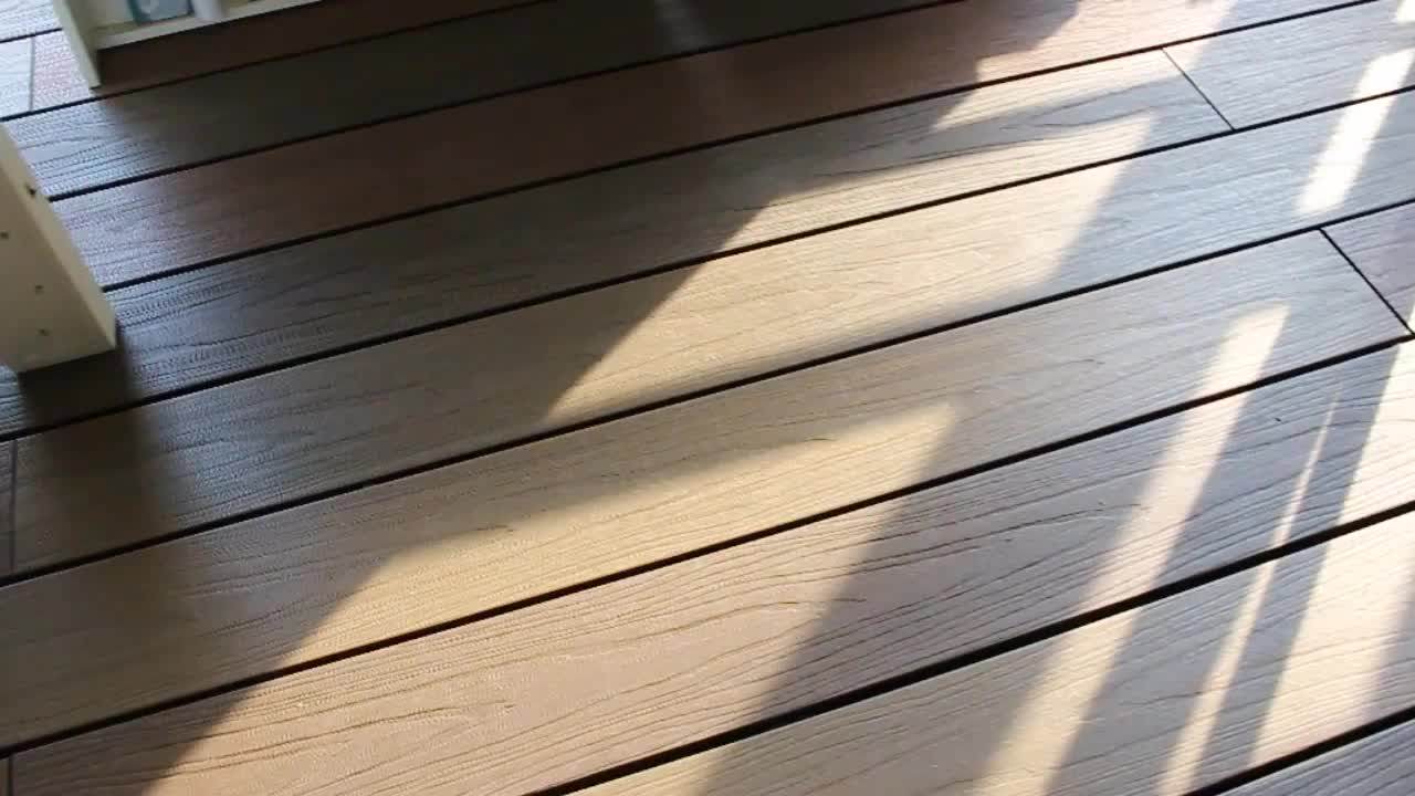 Eco Floor Material Tongue And Groove Waterproof Interlocking Synthetic