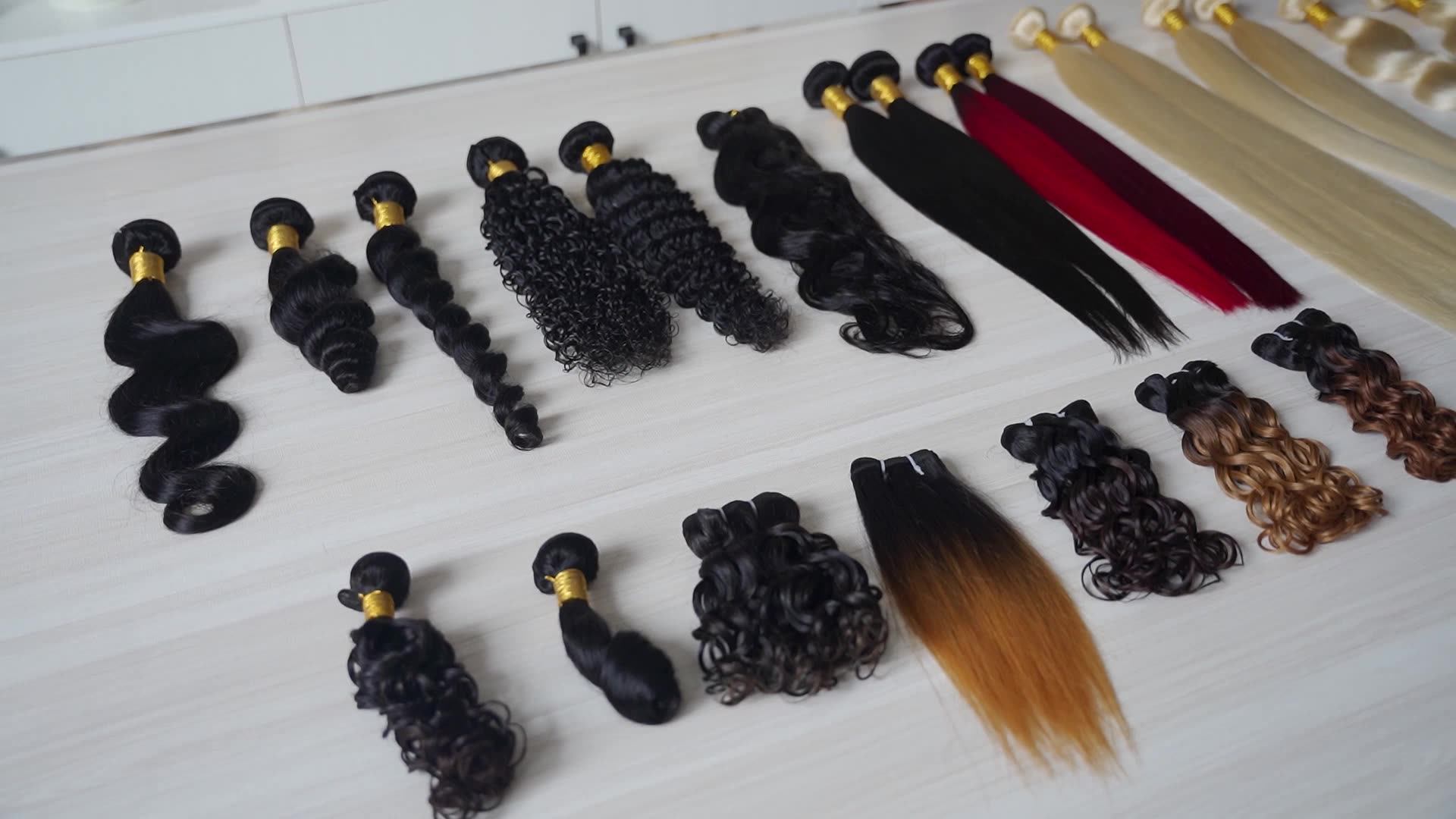 Wholesale Human Hair Bundle Virgin Hair Vendor 9a Grade Virgin Original