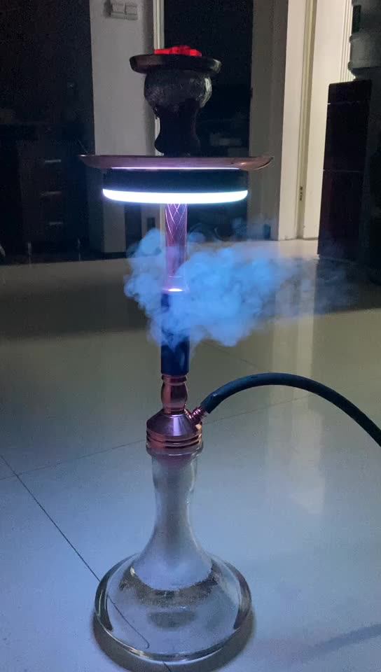 Hot Portable Hookah Lamp 6inch Hookah Led Hookah Shesha Shisha