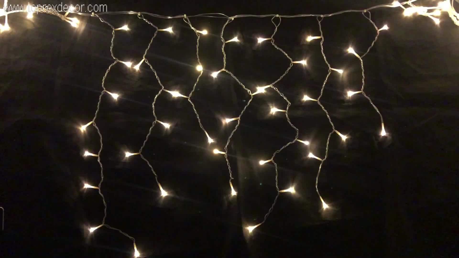 Toprex Decor Waterproof Melting Tree Ornaments Led String Christmas