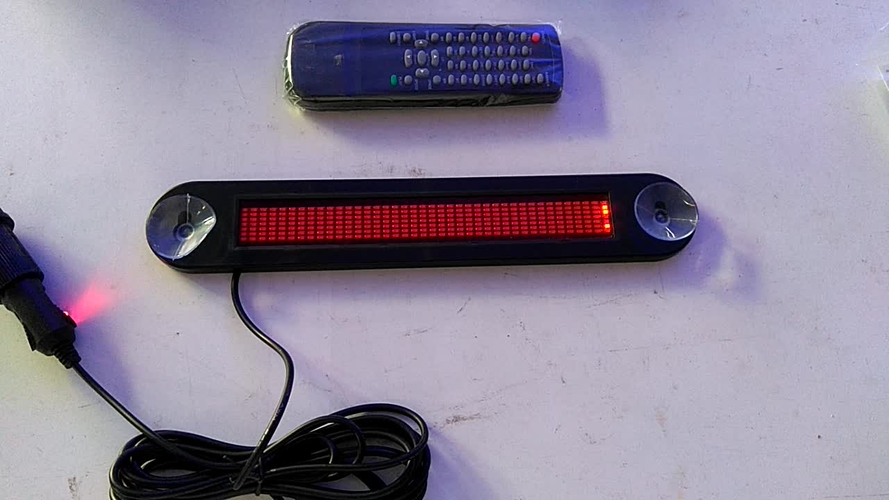 led remote car