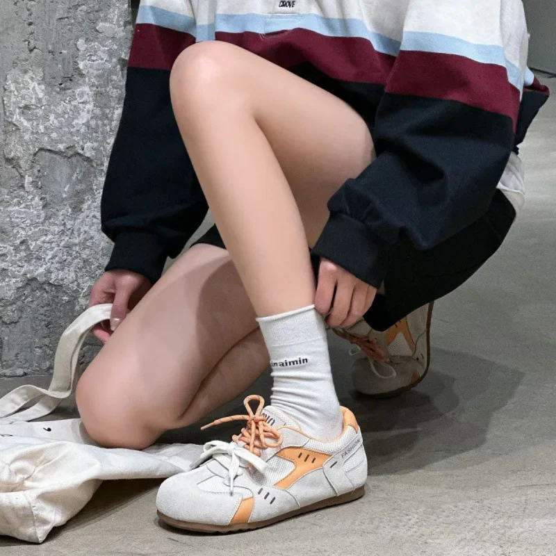 two-tone exclusive universal retro GAT shoes for leisure with…