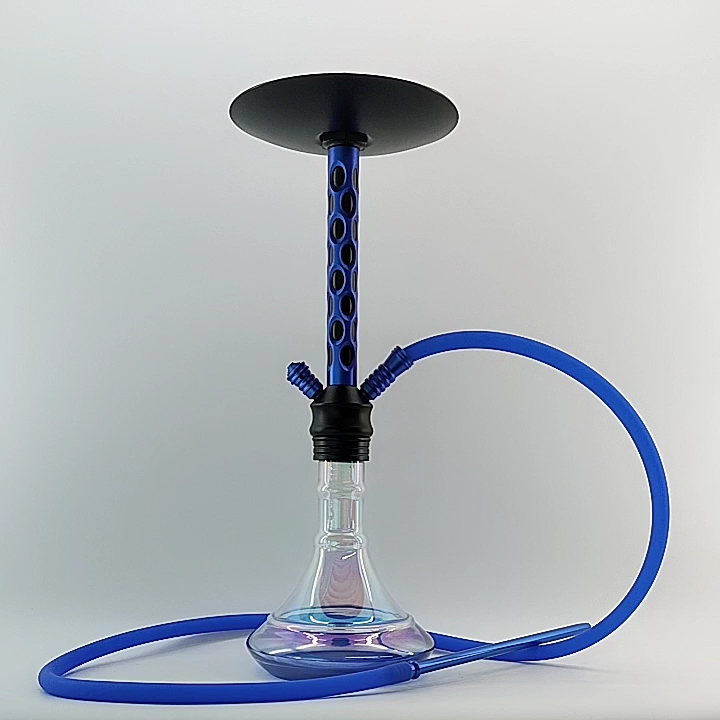 Luxury Blue Base Glass Smoking Hookah Carbon Shisha Glass Base Buy