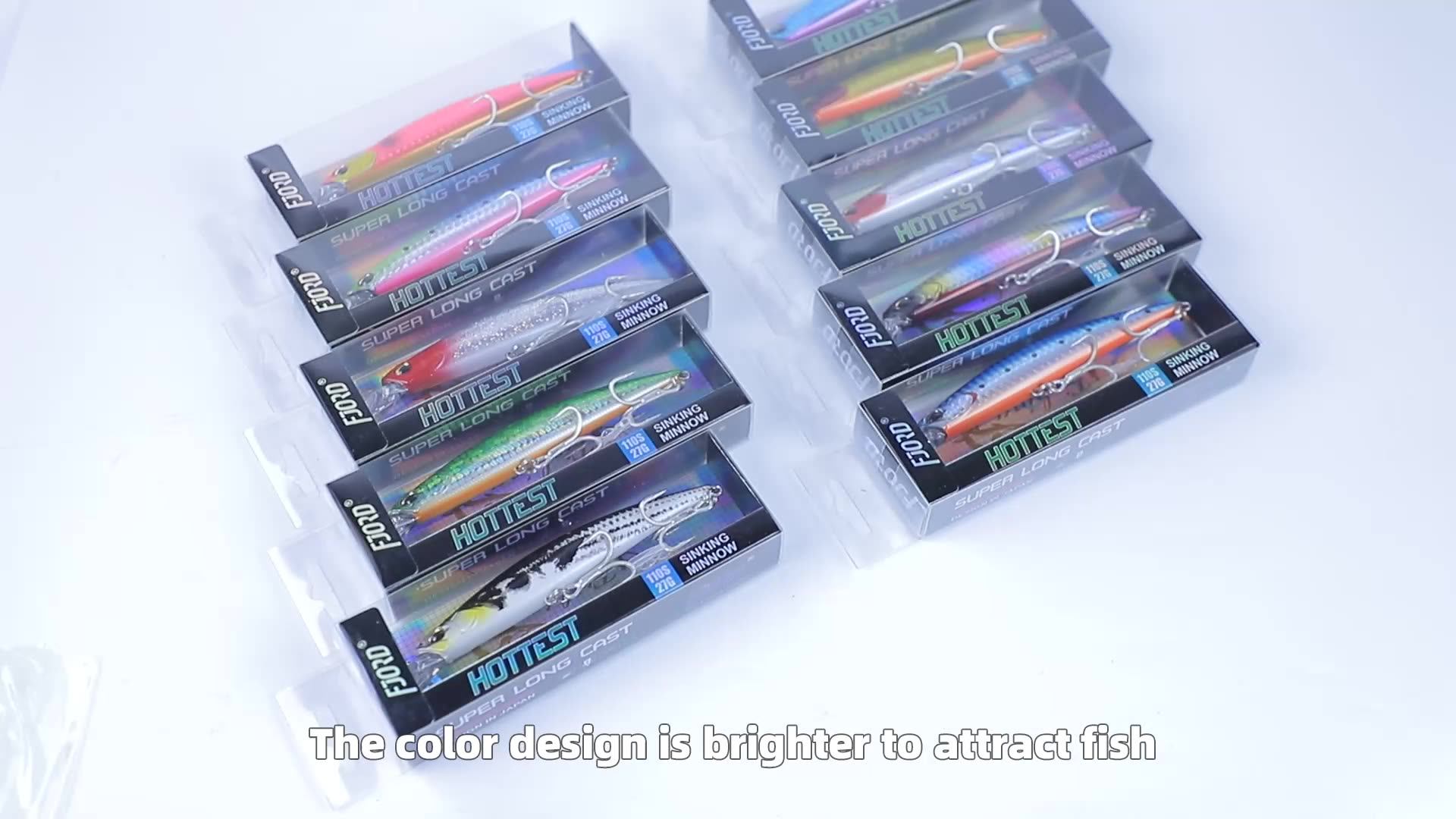 Fjord Hot Selling Minnow Lure Wholesale Fishing Lures 30g 105mm Minnow