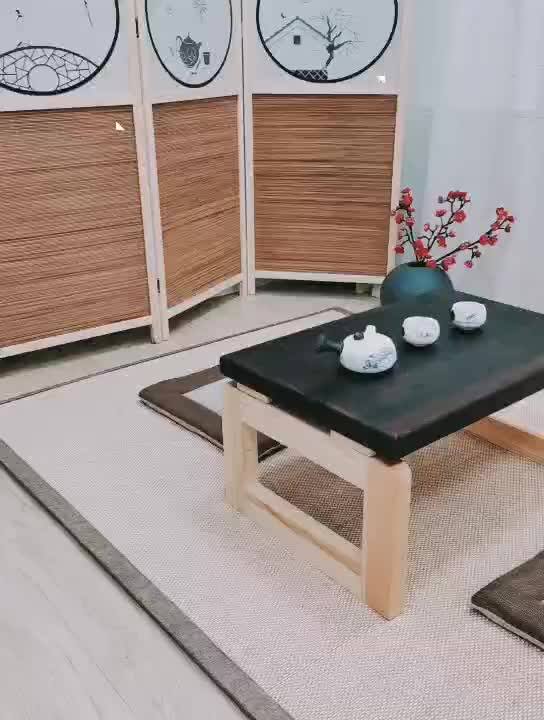 Kang table Tatami table Low table Folding windowsill small tea table Japanese low table Balcony collapse table Small tea table