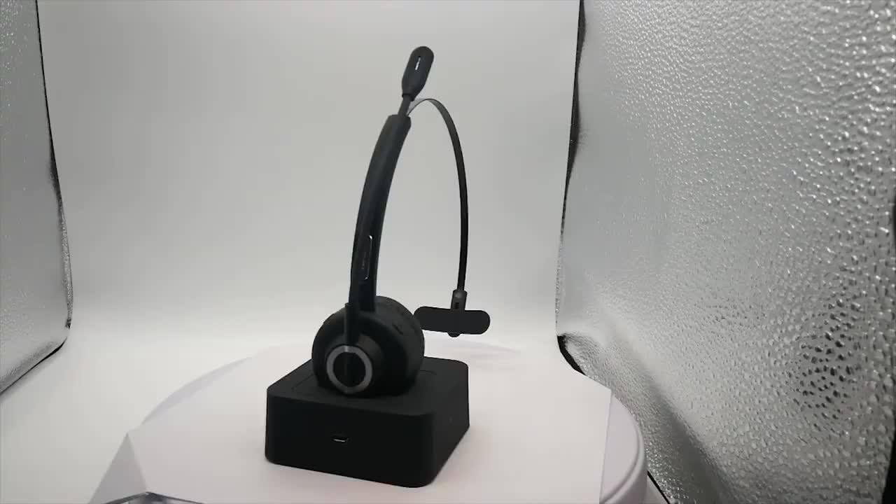 Customer Service Phone Answer Hands Free Wireless Headset With