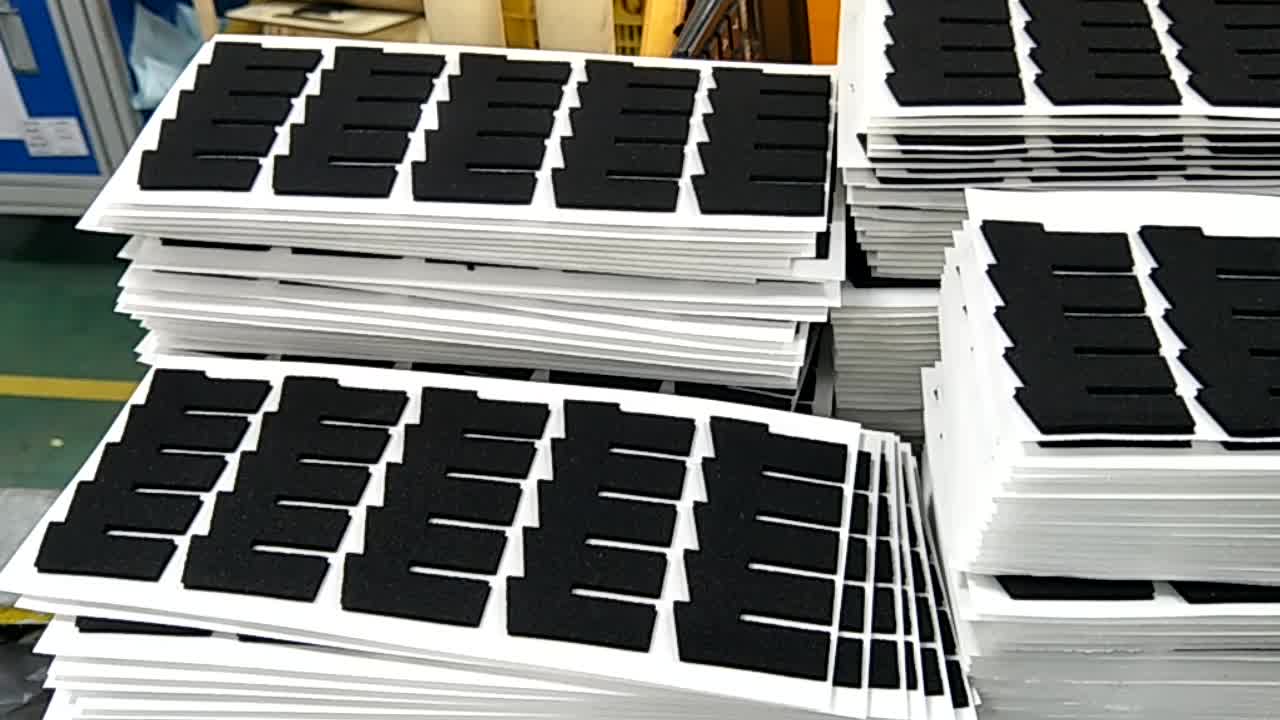 Flexible Waterproof Pu Pvc Epdm Cr Pe Epe Aepe Xpe Eva Die Cut Foam