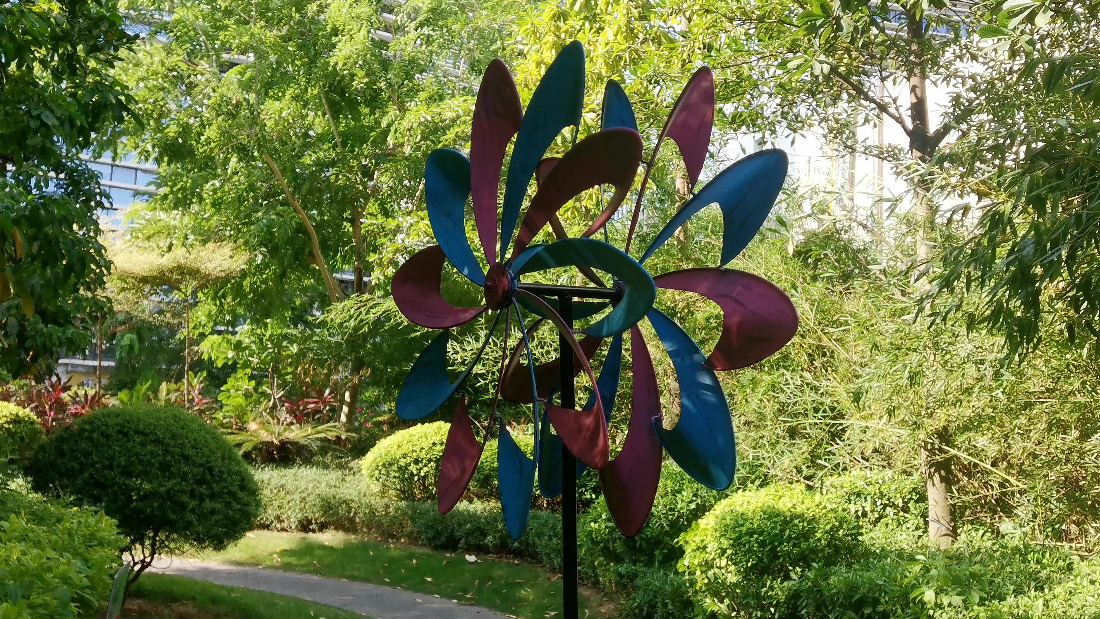 Wholesale Metal Garden 3d Wind Spinners Buy 3d Wind Spinners