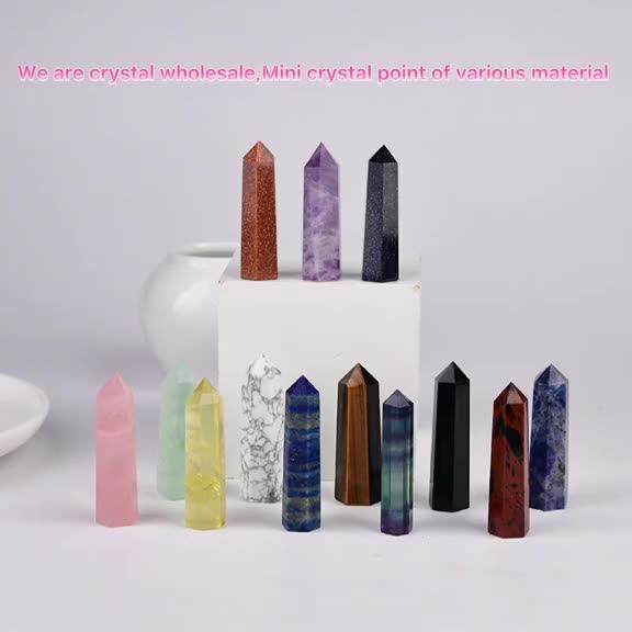 Wholesale Clear Quartz Amethyst Crystals Healing Stones Crystal Point