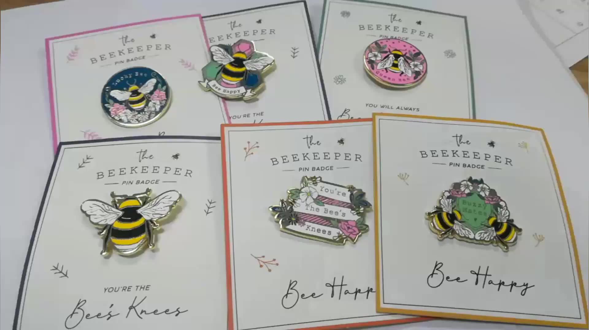 China Manufacturer Custom Hard Enamel Pins Set Lapel Pin Silver Brouch