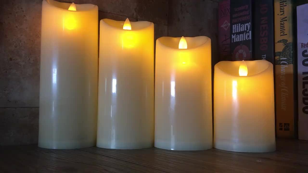 Candle Factory Supply Decoration Paraffin Wax Romate Contral Led Candle