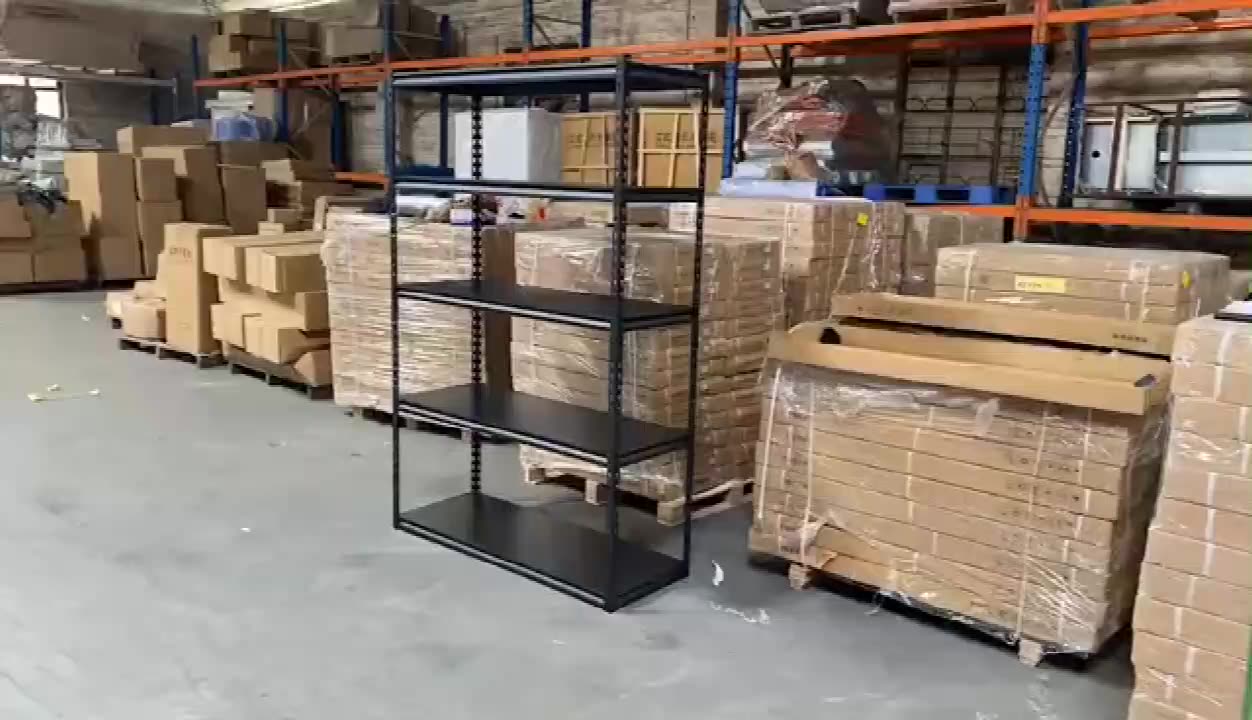 Easyinstall Height Adjustable 5 Layers Metal Storage Shelf Rack