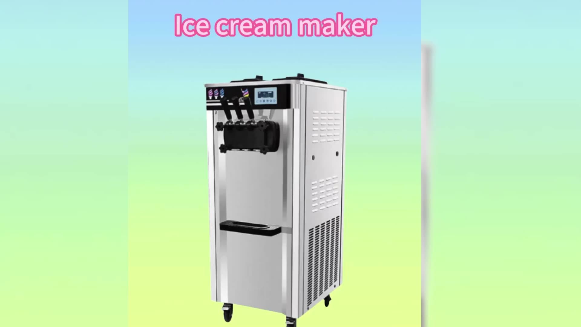Top Sale Coin Operated Ice Cream Machine Spaceman Ice Cream Machine Price Ice Cream Cone Filling