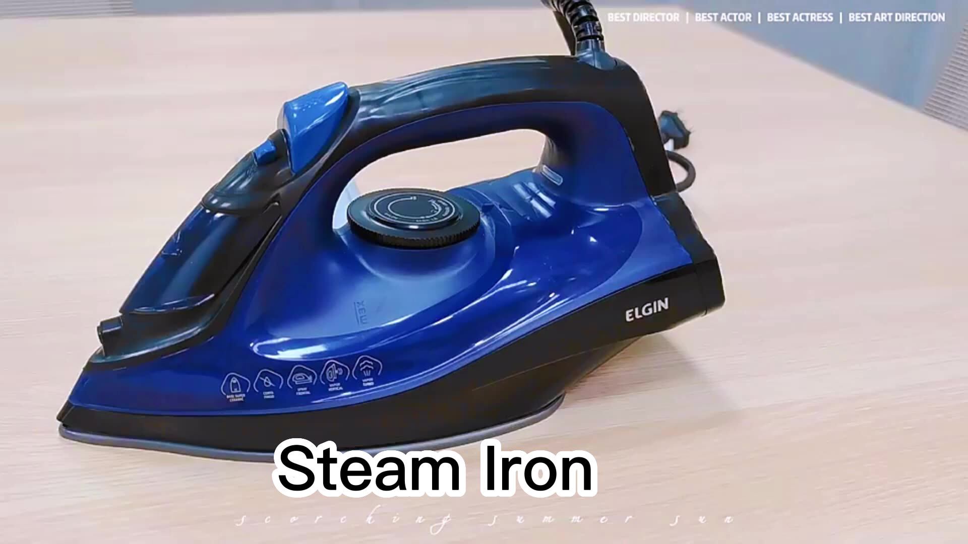 Selfcleaning Anit Drip Professional Big Water Tank Pressing Iron Box