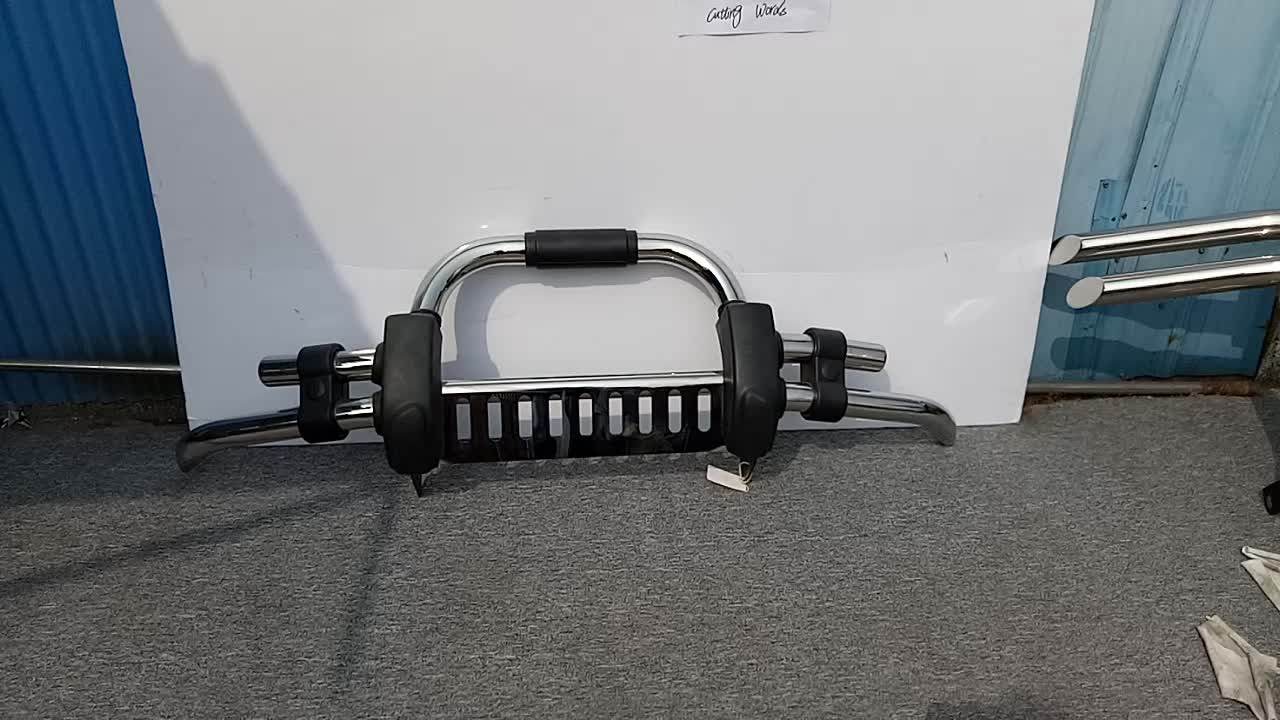 Factory Wholesale Stainless Steel 4x4 Car Accessories Front Bumper Bull