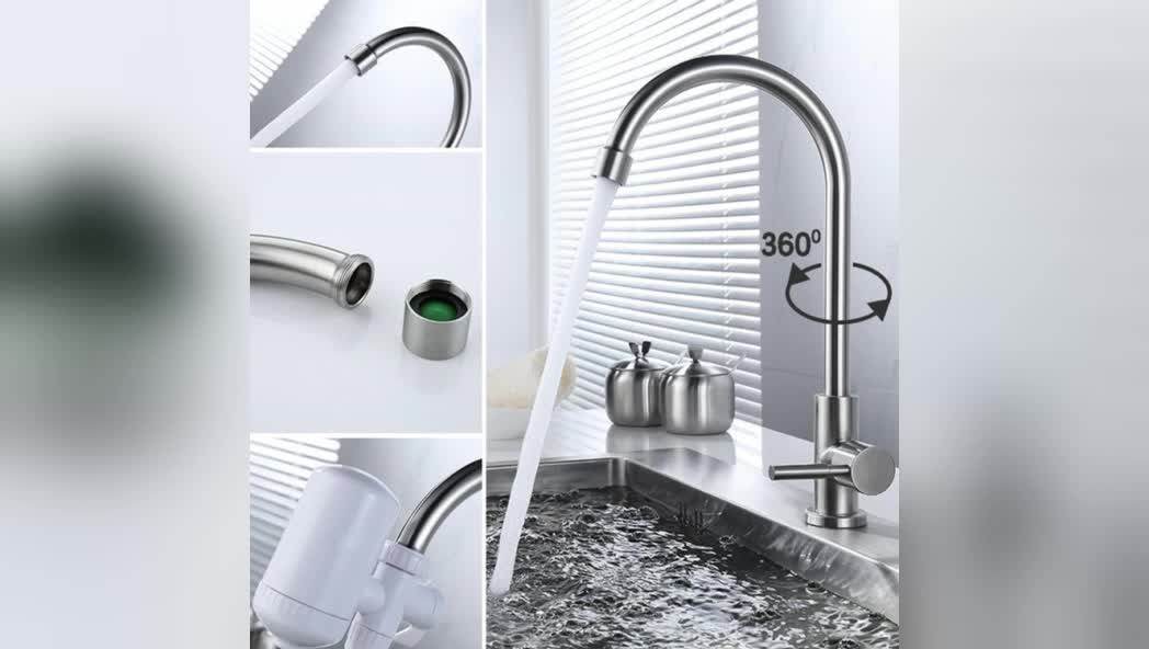 Brand New Surface Drawing German Faucets Product Single Handle For