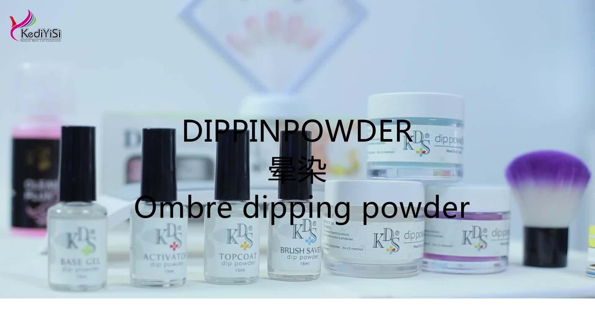 Kds Dipping Powder Gel Base,Top Coat,Sealer,Brush Saver 15ml Buy Dip