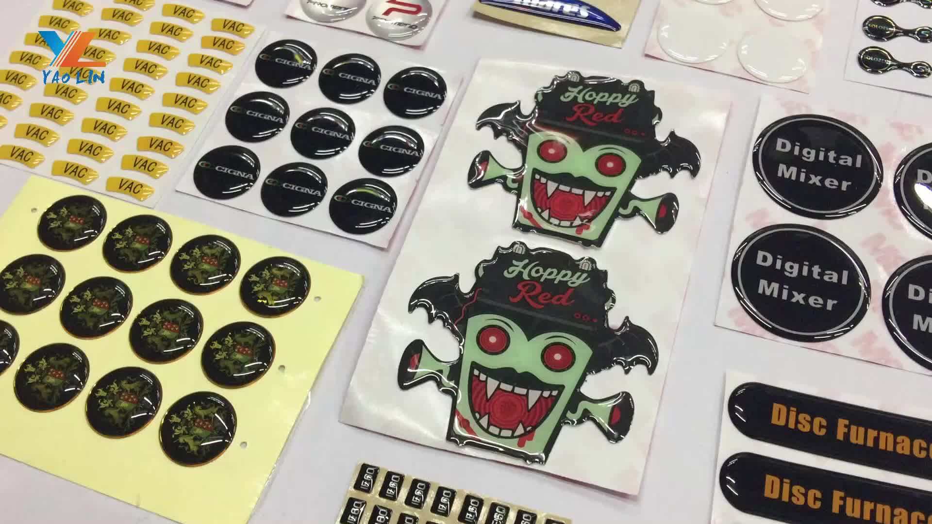 Custom Epoxy Resin Clear Dome Sticker 3d Printing Buy Expoxy Resin