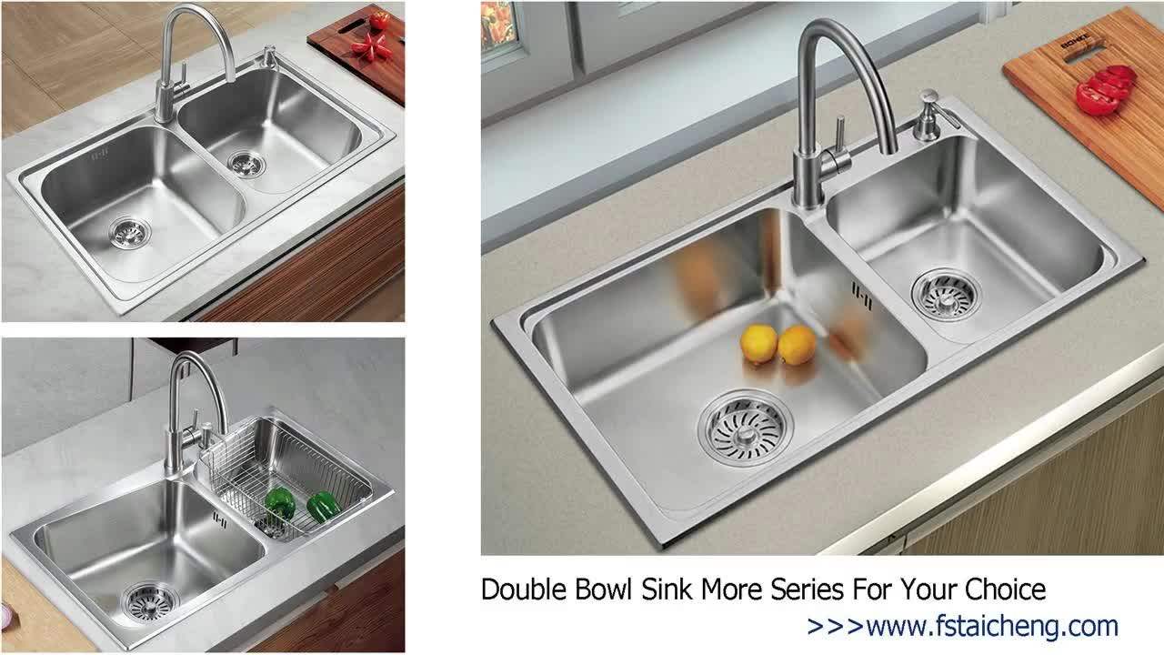 Insert Type Topmount Double Bowl Stainless Steel Sink Buy Insert Topmount Sink,Stainless Steel