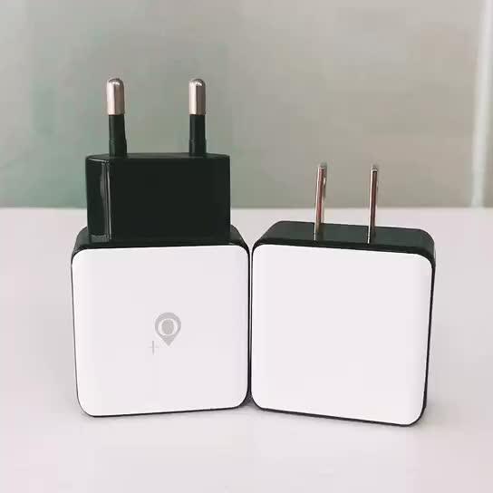 Wholesale Portable Electrical Plugs & Sockets Full 5v 2.1a Us Eu Mobile Phone Travel Wall