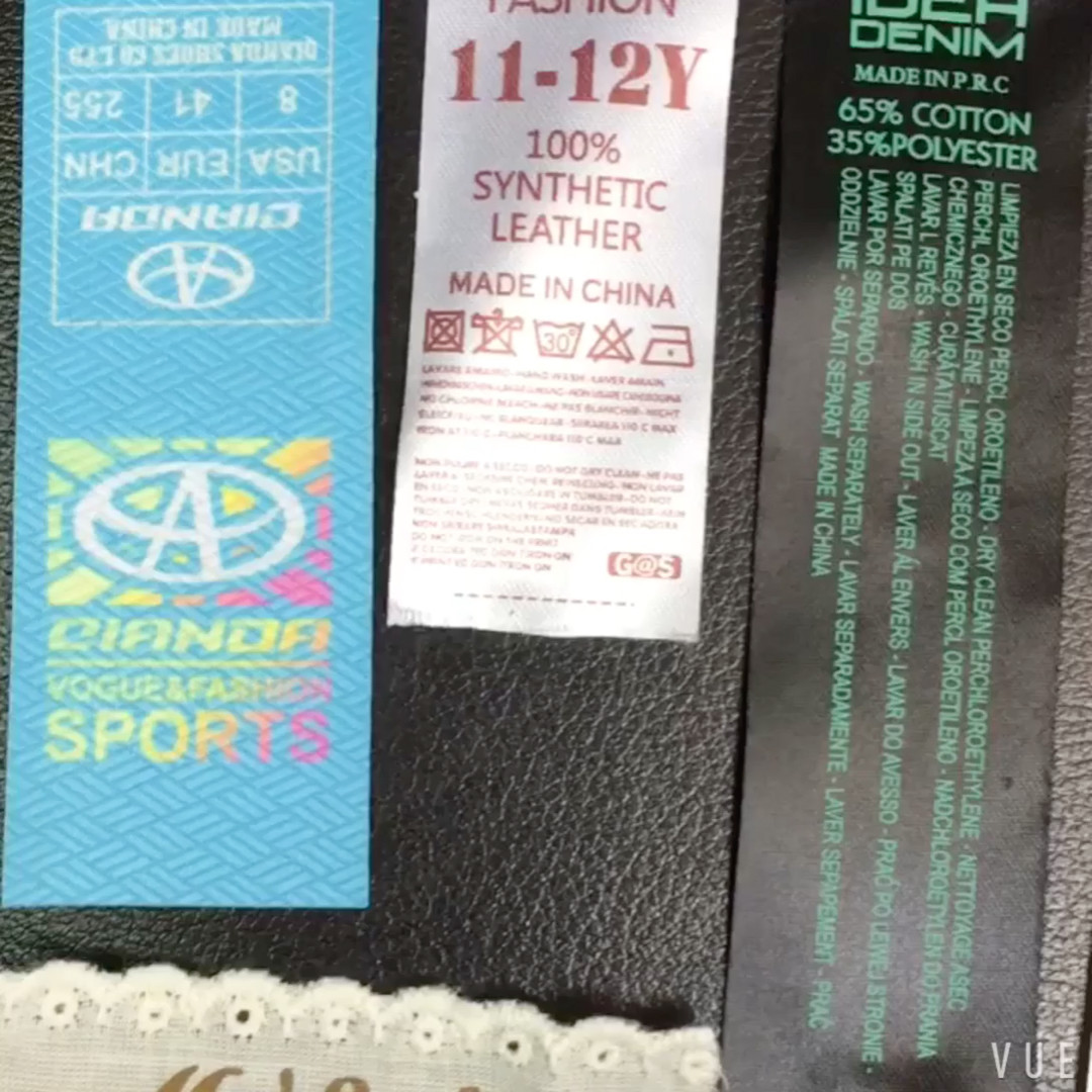 Custom Silk Screen Printing Clothing Brand Name Logo Nylon Wash Care