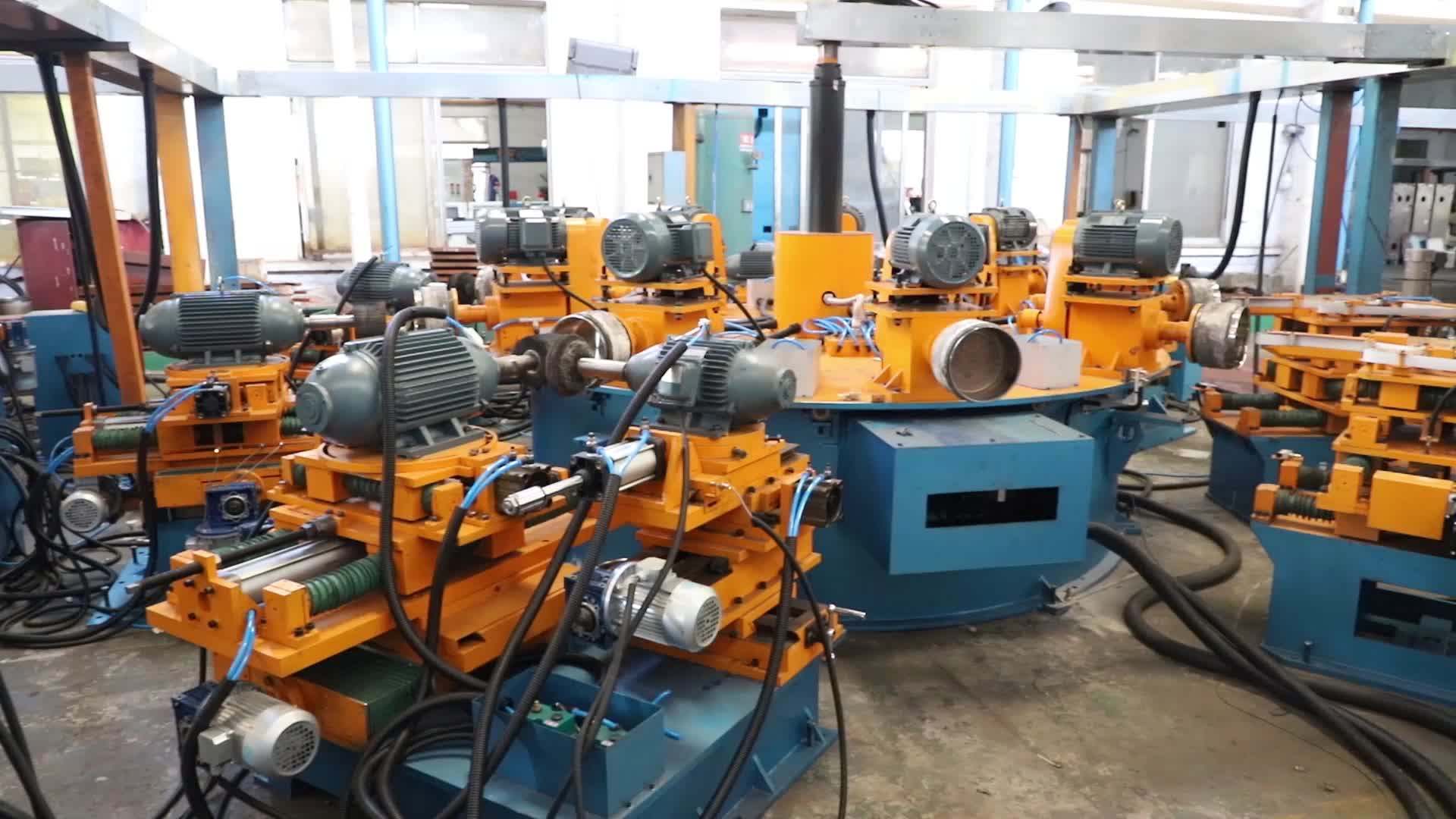 Rotary Table Multi Stations Automatic Inner Polishing Machine For