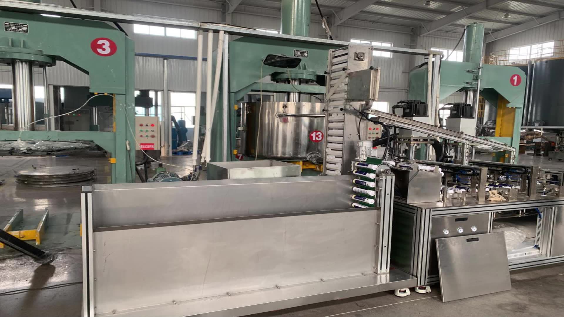 Fully Automatic High Viscosity Adhesive Grease Cartridge Silicone Sealant Filling Machine Buy