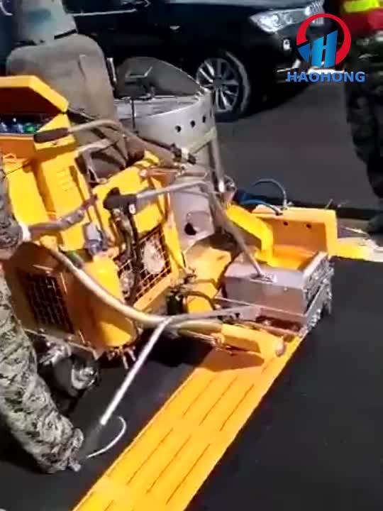 Thermoplastic Road Traffic Safety Mark Convex Line Marking Equipment