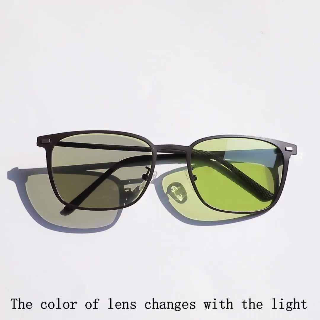 Premium Classic Style Polarized Uv Night Vision Blue Light Blocking