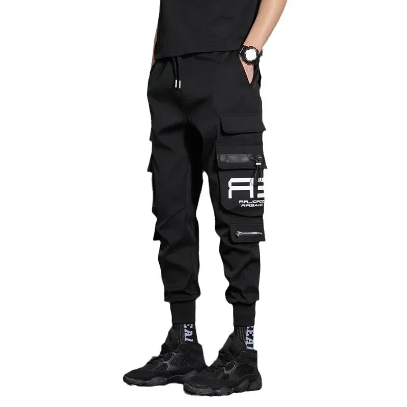 Мужские летние универсальные износостойкие брюки, oversize, против ожогов