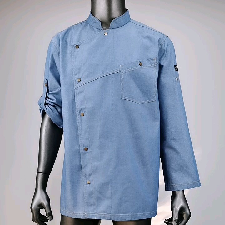 Checkedout Premium Quality Hotel Uniforms Chef Coats Denim Chef Jackets