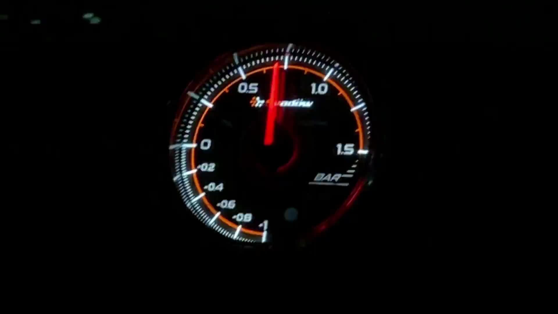 Aftermarket Turbo Gauge 2.5 Inch 60mm And Clear Face Boost Electric