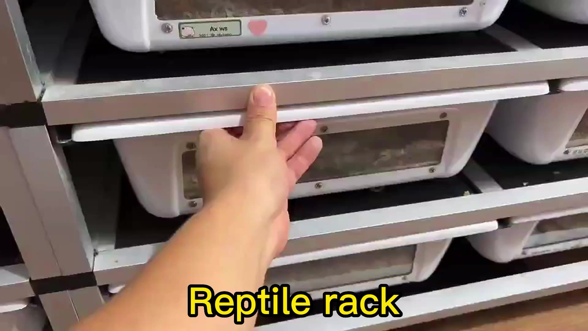 Live Large Heated Reptiles Accessories Snake Rack System Plastic Pvc