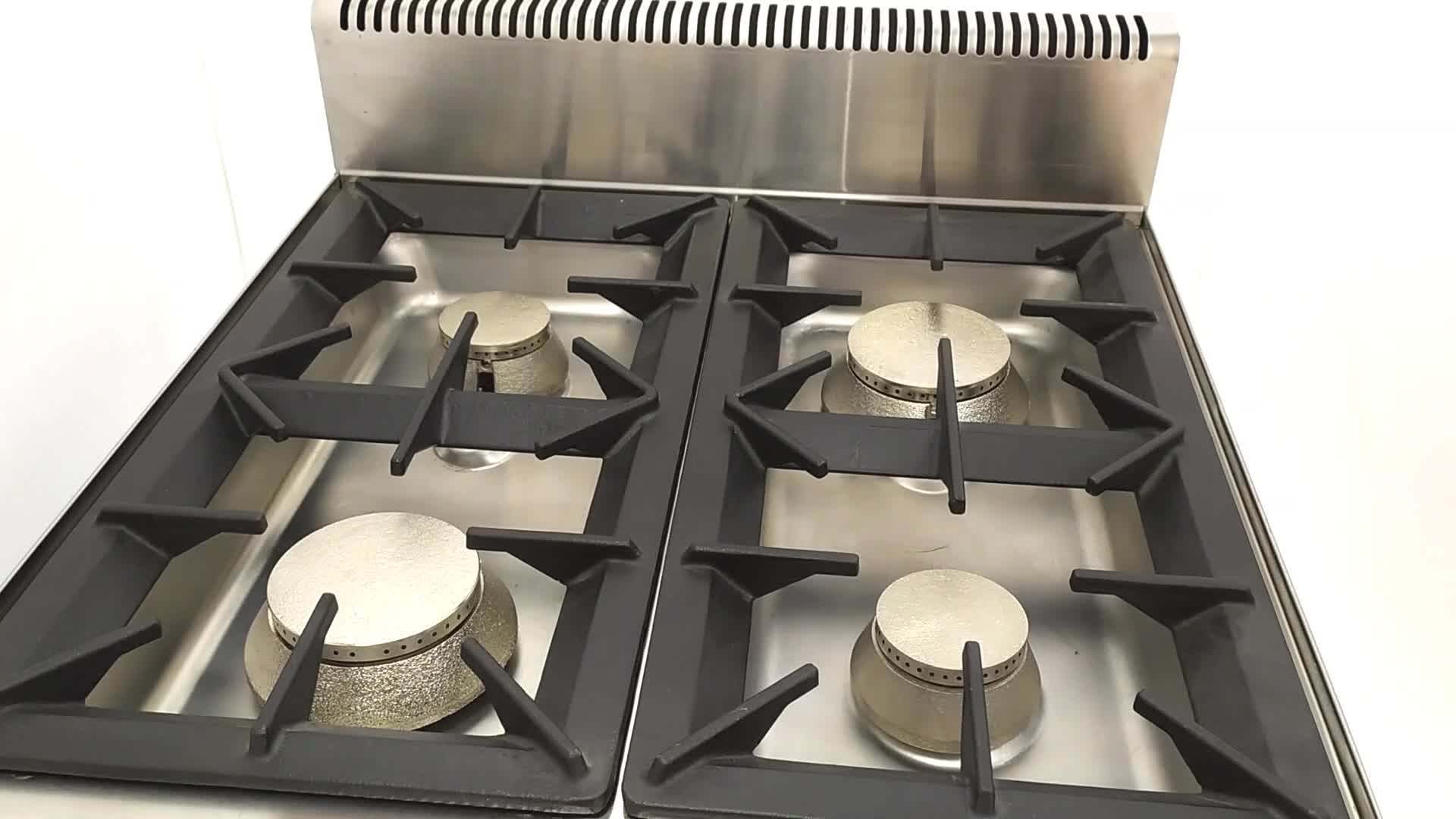 Table Top 4 Burners Gas Cooking Range Buy Gas Cooking Range,4 Burners