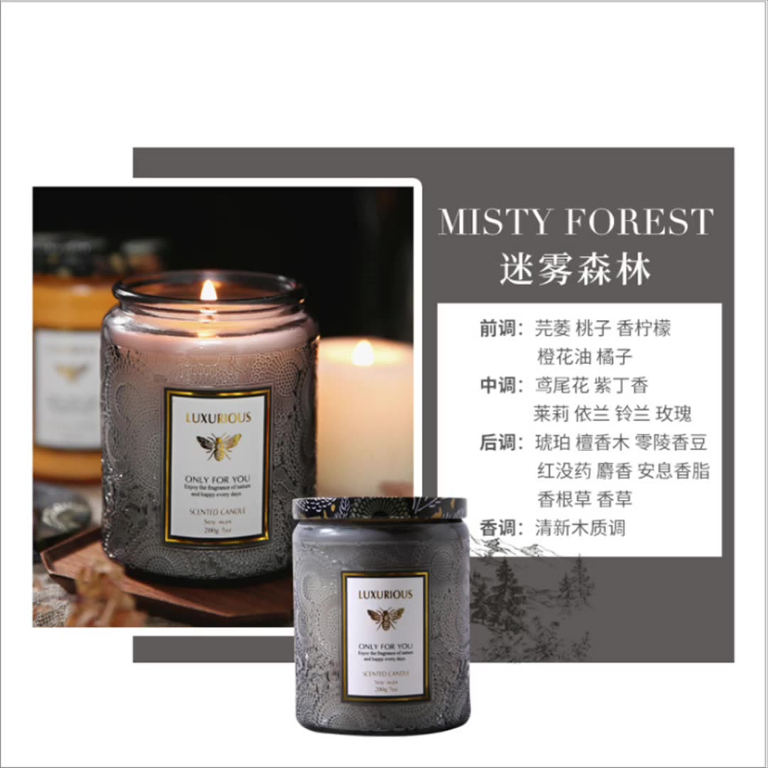 Amazon Lazada Ebay Supplier Wholesale Retail Dropshipping Hotsale Products Luxury Aroma Glass New Scented Candles Candle Wax - Buy Scented ...