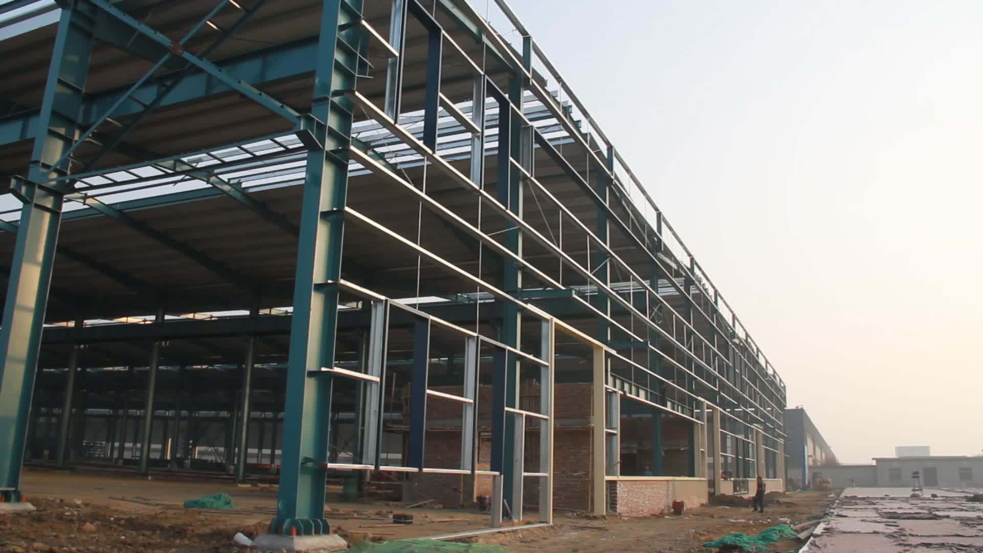 Prefabricated Homes Heavy Duty Steel Structure Wholesale Roof