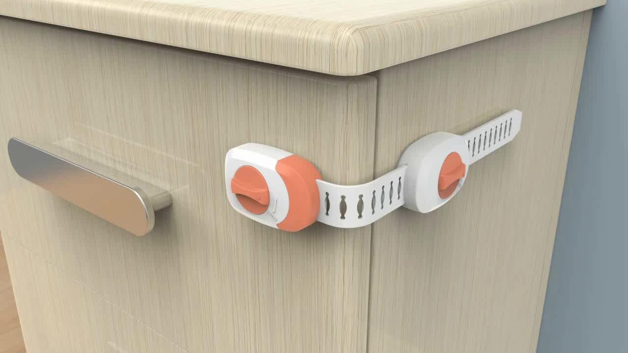 Child Safety Baby Kids Proof Door Cupboard Lock Latch Buy Child Latches