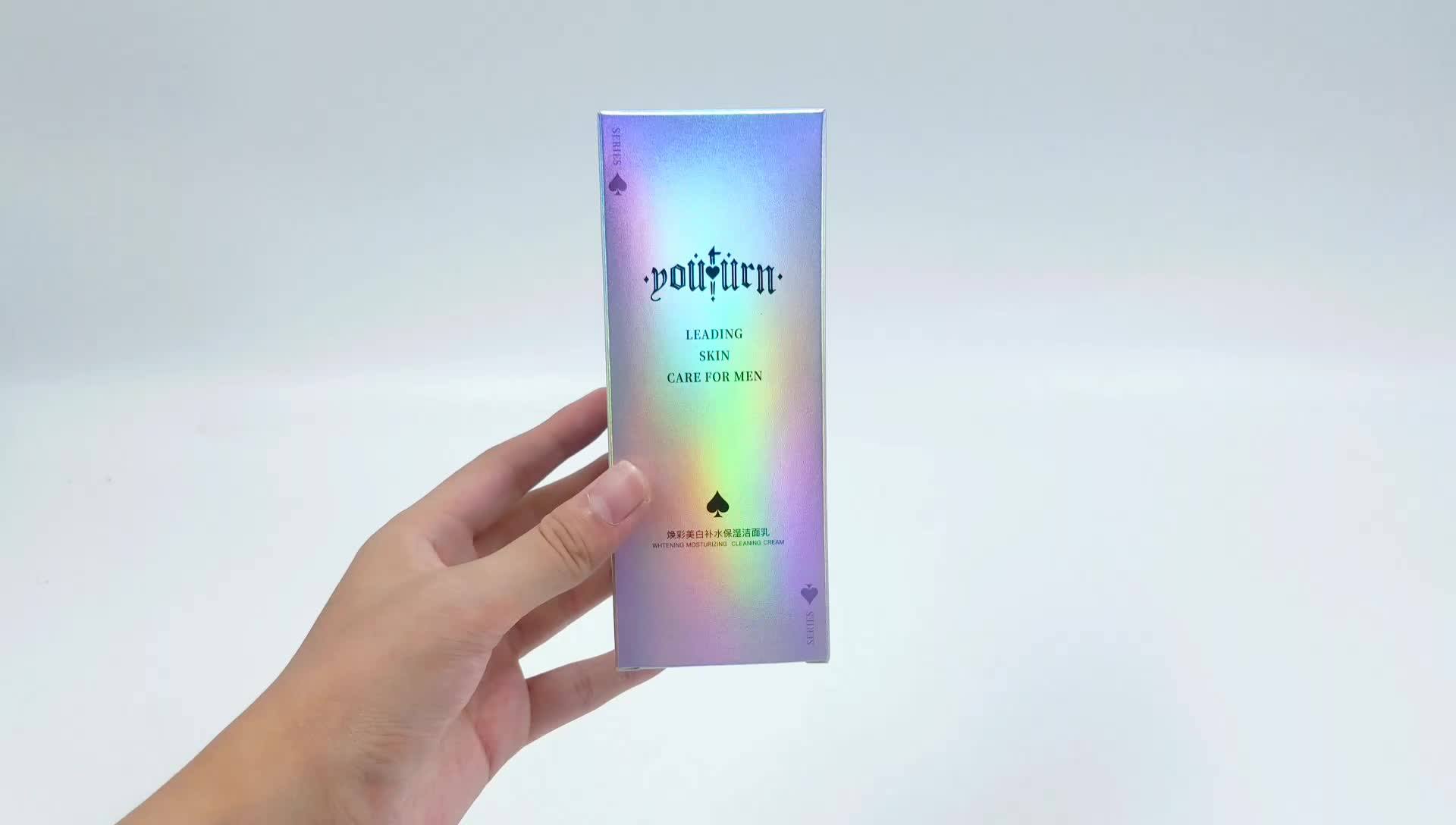 Customized Cheap Fancy Cosmetic Retail Packaging Product Box For