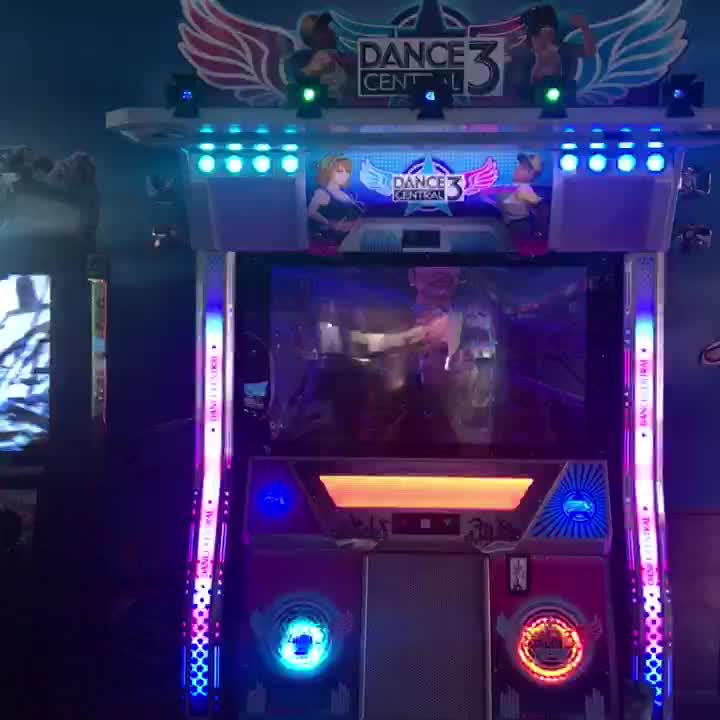 Play Songs 2 Players Coin Operated Arcade Dance Game Machine Music