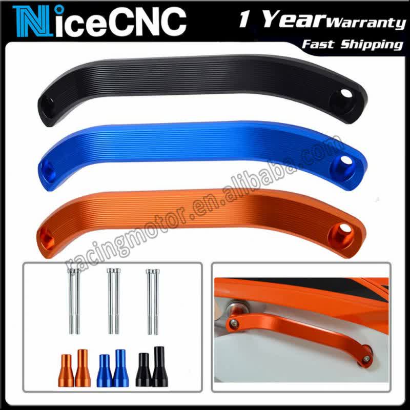 Nicecnc Billet Rear Passenger Grab Handle Bar For Ktm 350 Xcf 450 Xcf