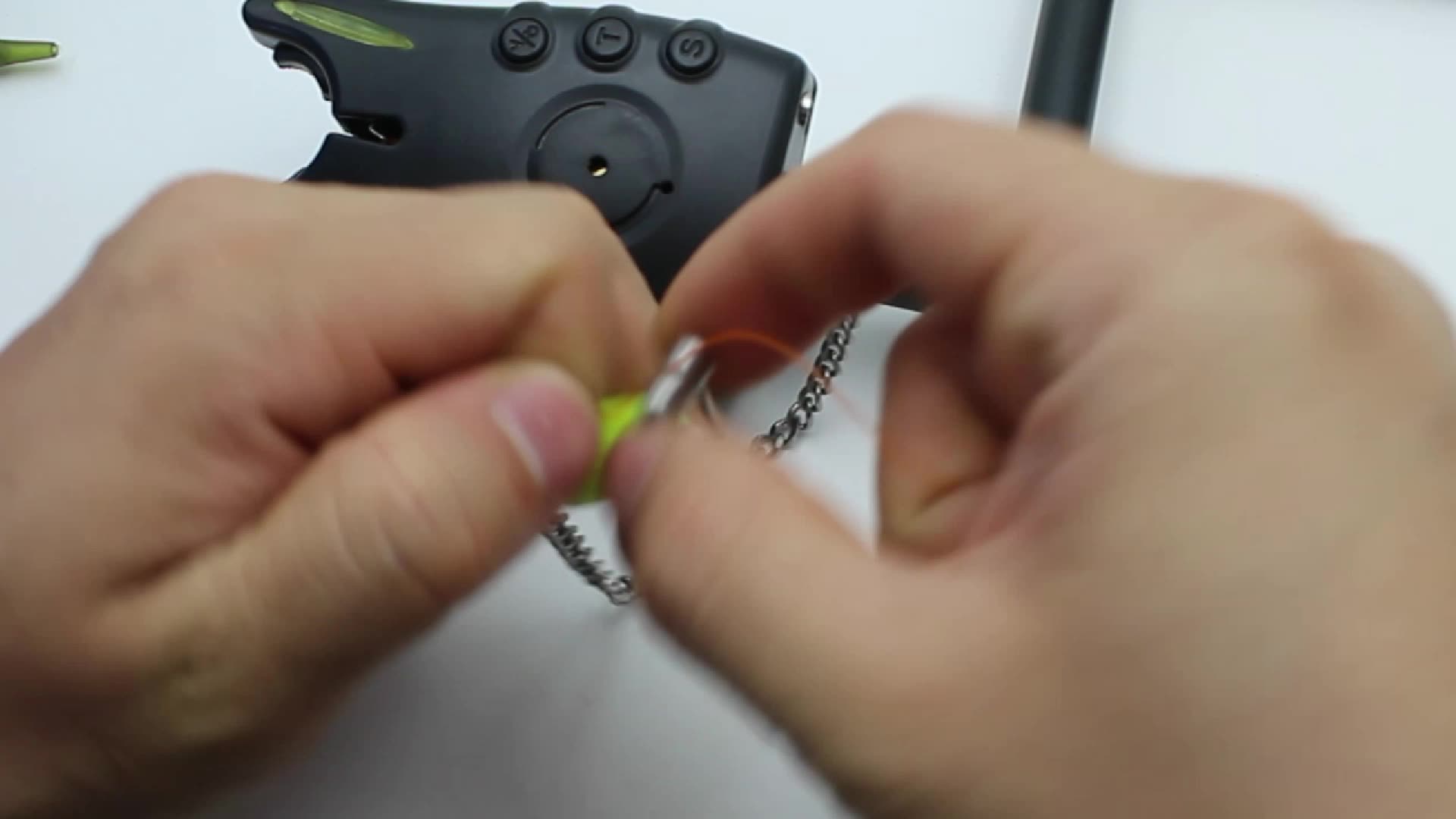 Récepteur D'Alarme De Pêche à La Carpe – Indicateur De Touche Sonore Et Vibrant, Imperméable Pour Canne à Pêche Extérieure