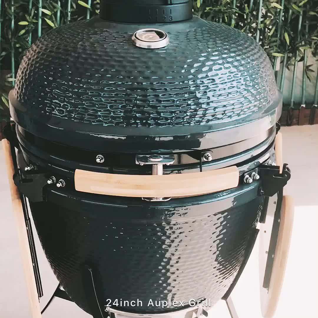 2019 Newest Outdoor And Leisure 24"ceramic Oven+big Kamado Grill+bbq